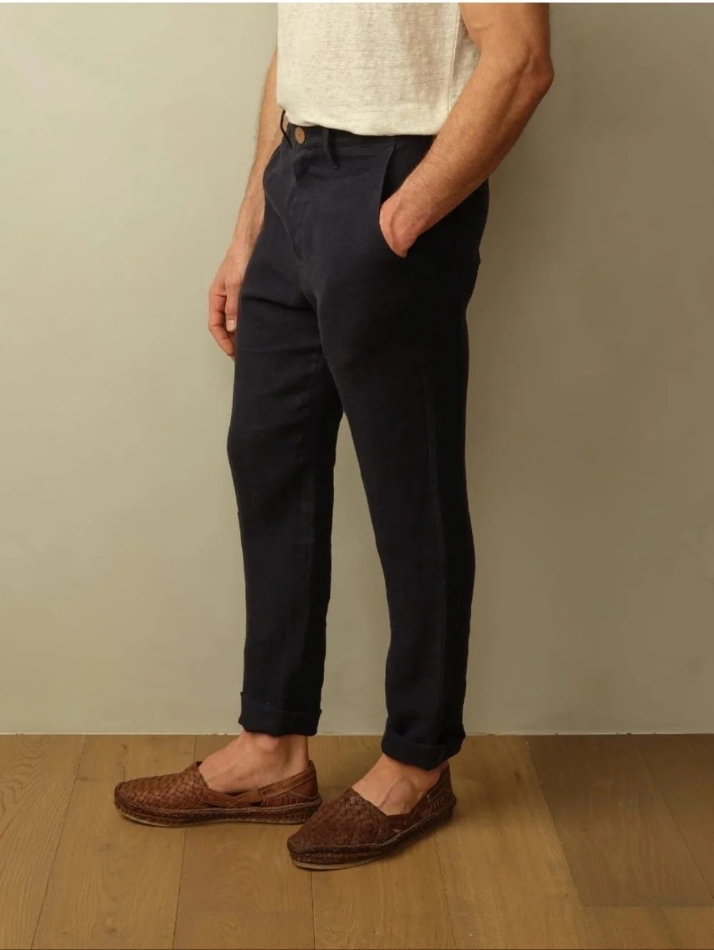 Road To Nowhere Tonga Linen Trouser
